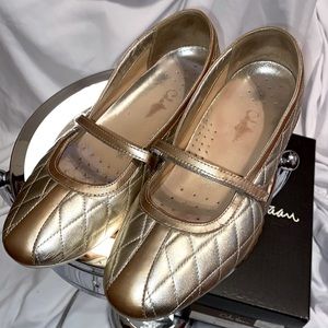 Cole Haan  Air Beau Maryjane Gold metallic size 9